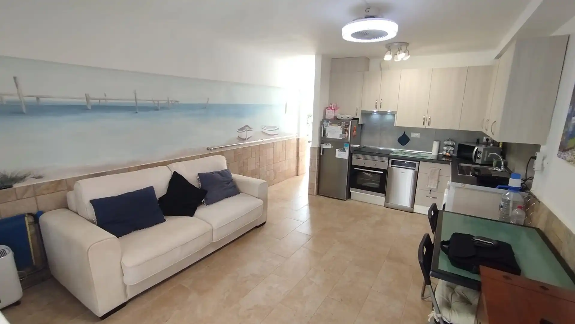 Cocina de Apartamento en venta en Antigua con Terraza y Amueblado