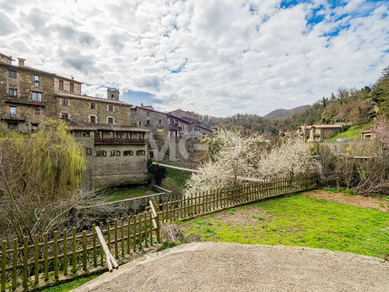 Vista exterior de Casa o chalet en venta en Rupit i Pruit con Calefacción y Terraza