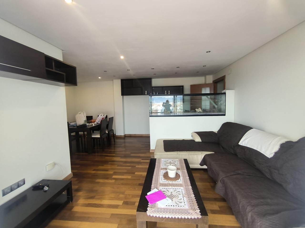 Living room of Flat for rent in Málaga Capital  with Air Conditioner and Furnished