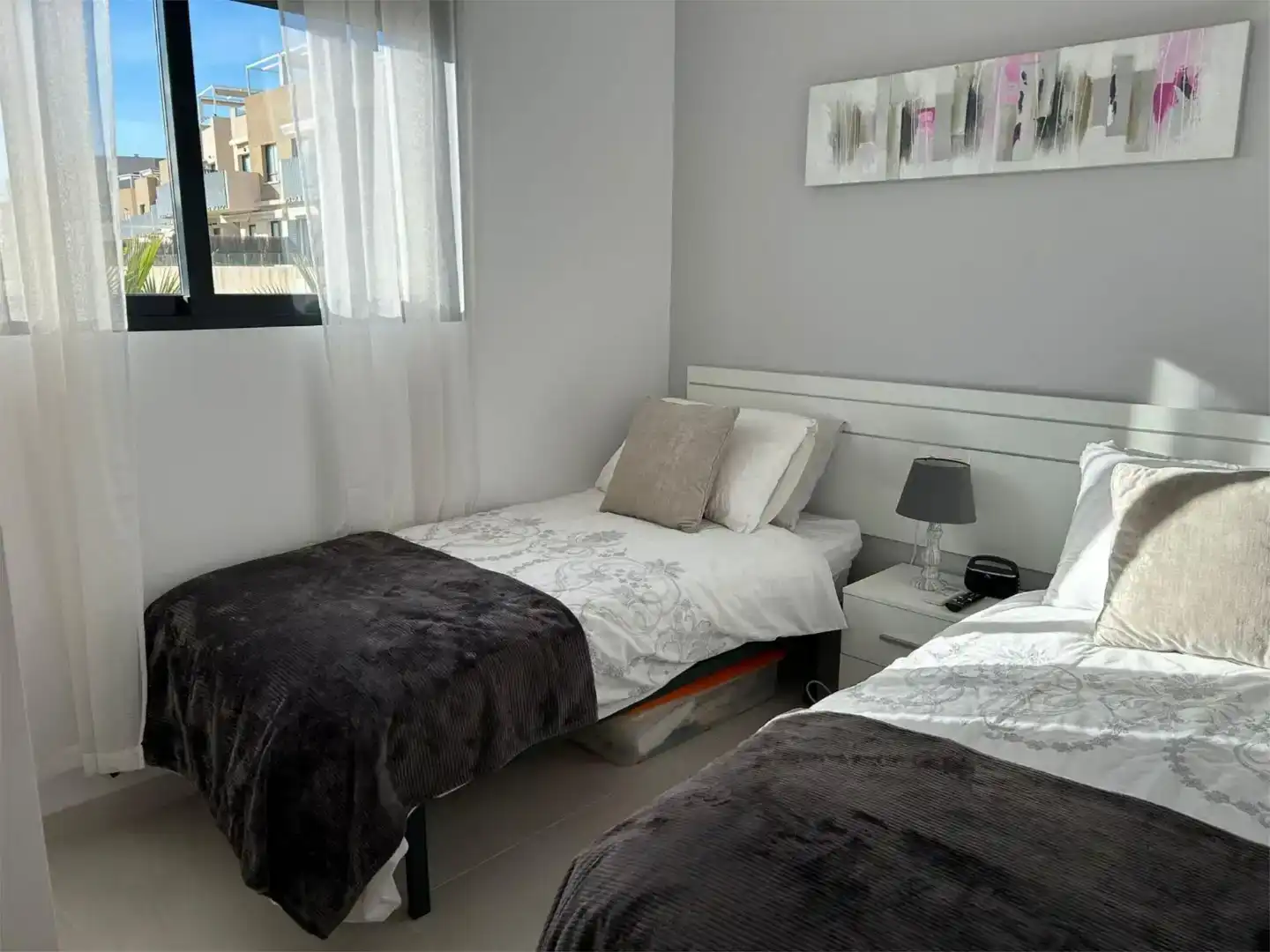 Schlafzimmer von Wohnung zum Verkauf in Orihuela mit Klimaanlage, Schwimmbad und Balkon