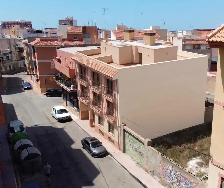 Vista exterior de Apartament en venda en Mazarrón amb Terrassa, Traster i Balcó