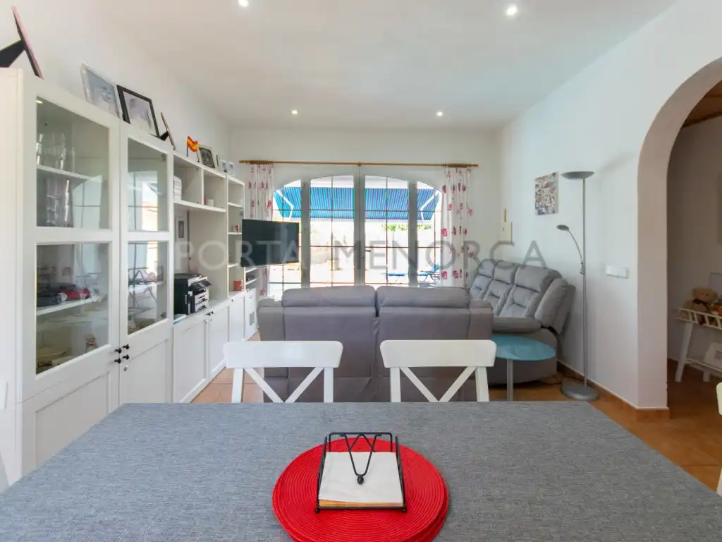 Living room of Houses for sale in Alaior  with Air Conditioner and Swimming Pool