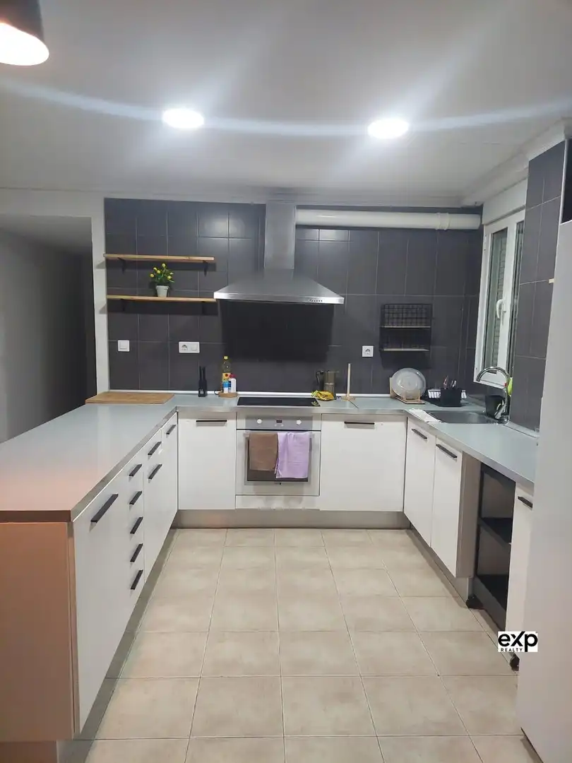Cocina de Apartamento de alquiler en Xàtiva con Aire acondicionado y Amueblado