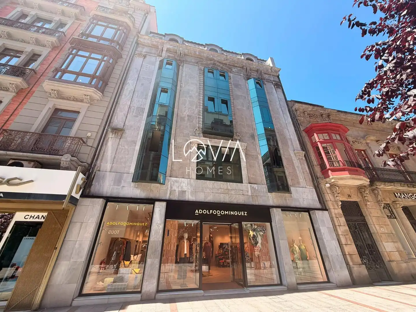 Vista exterior de Piso en venta en Gijón 