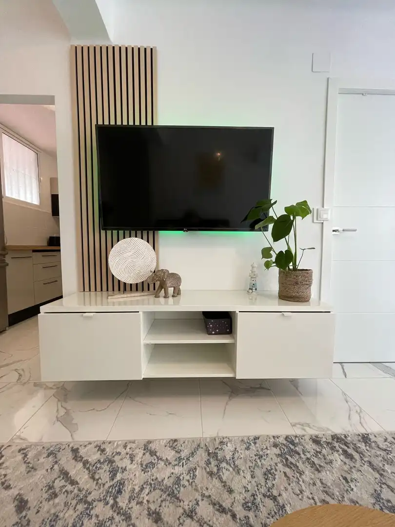 Sala de estar de Piso de alquiler en Vélez-Málaga con Aire acondicionado, Calefacción y Terraza