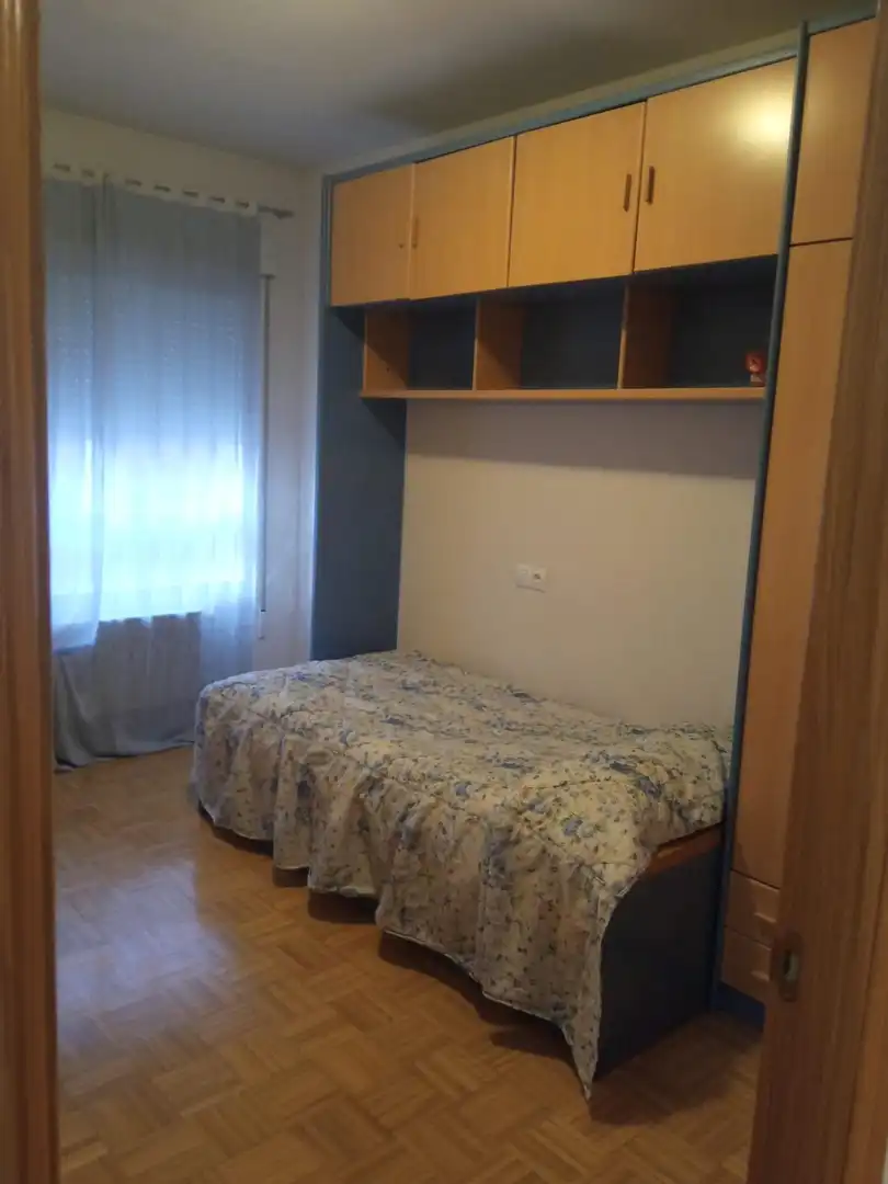 Bedroom of Flat for sale in Ciudad Real  with Heating, Private garden and Furnished
