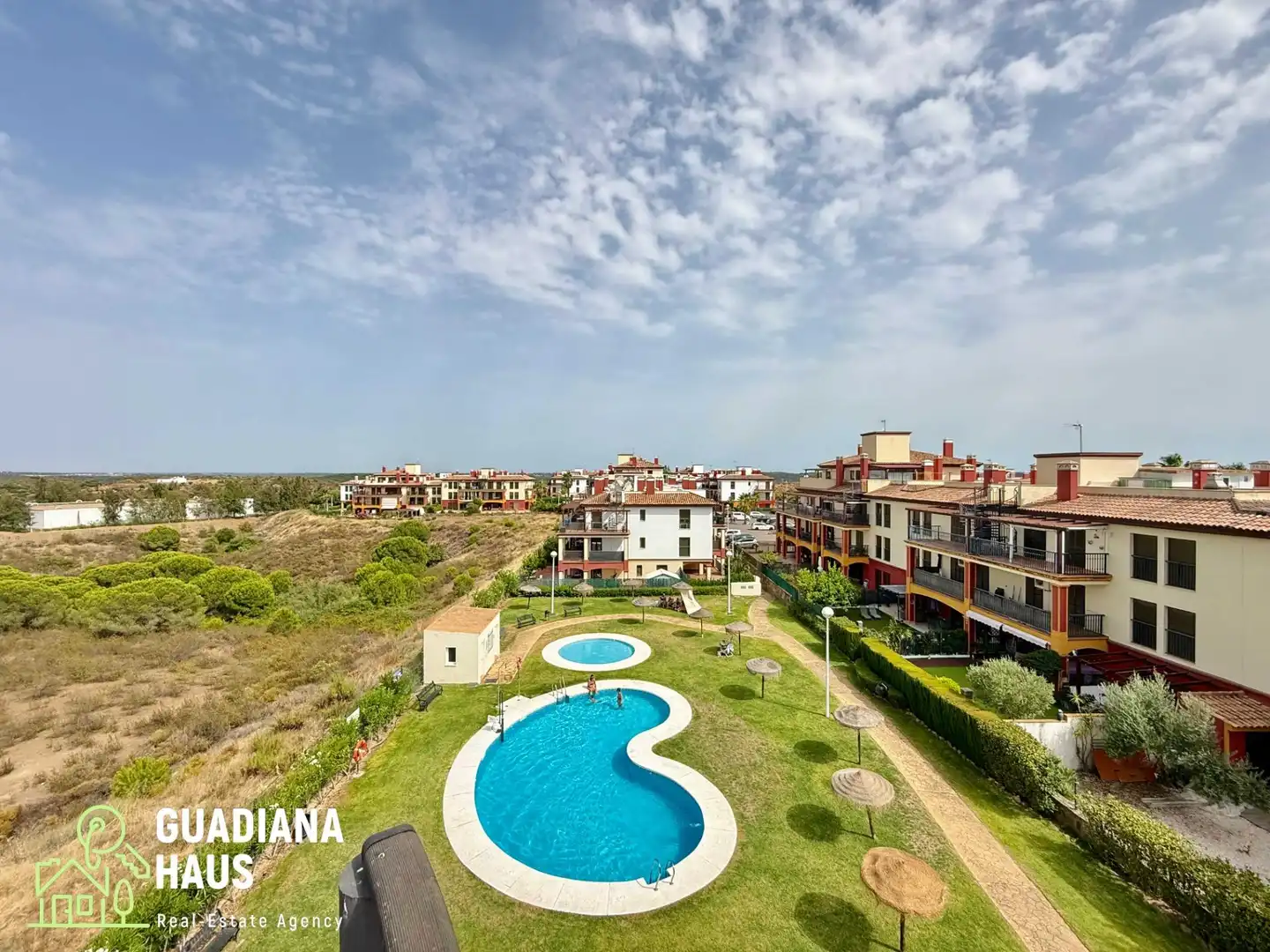 Exterior view of Apartments for sale in Ayamonte  with Air Conditioner, Heating and Private garden