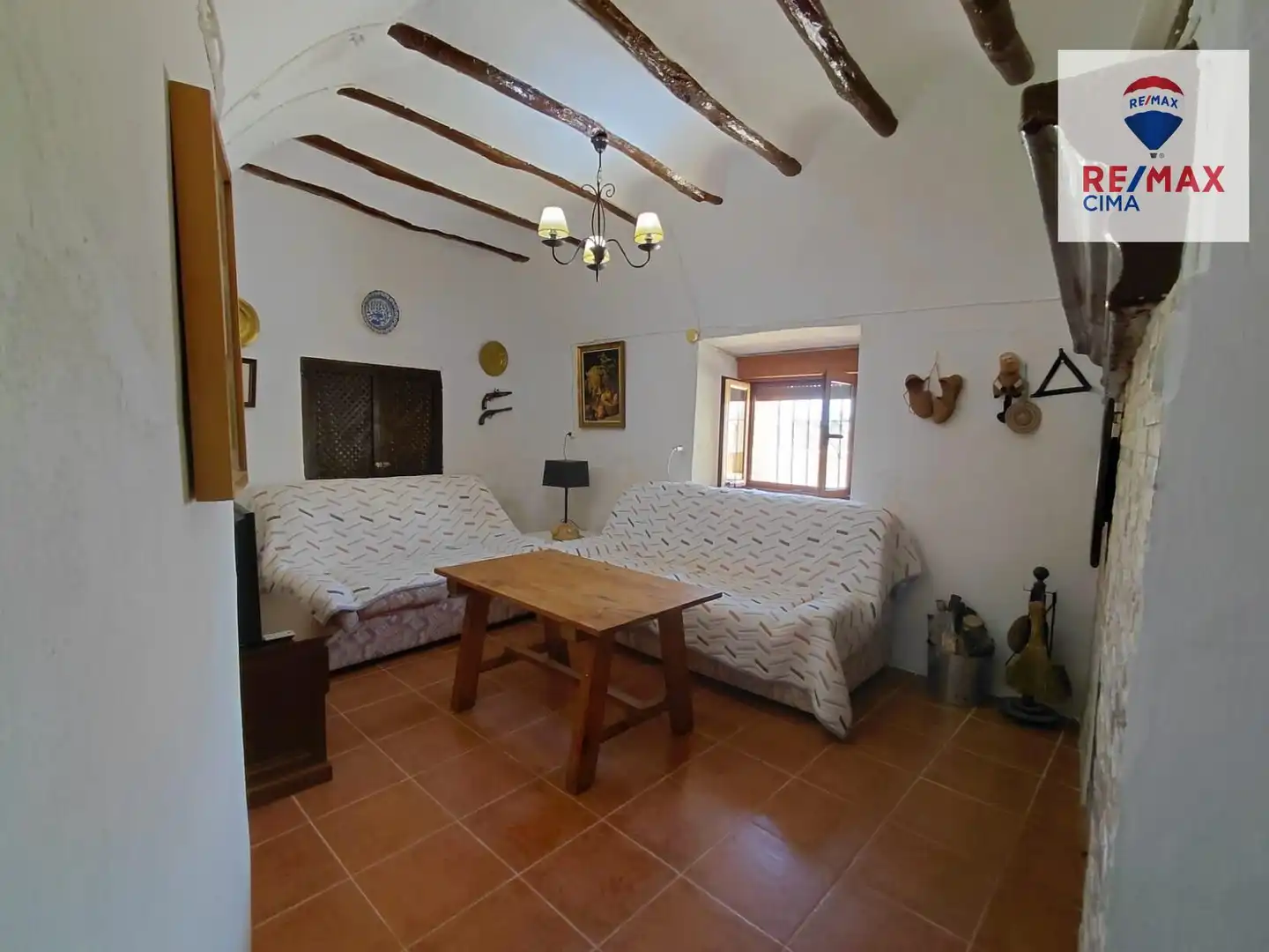 Sala de estar de Finca rústica en venta en Benamaurel