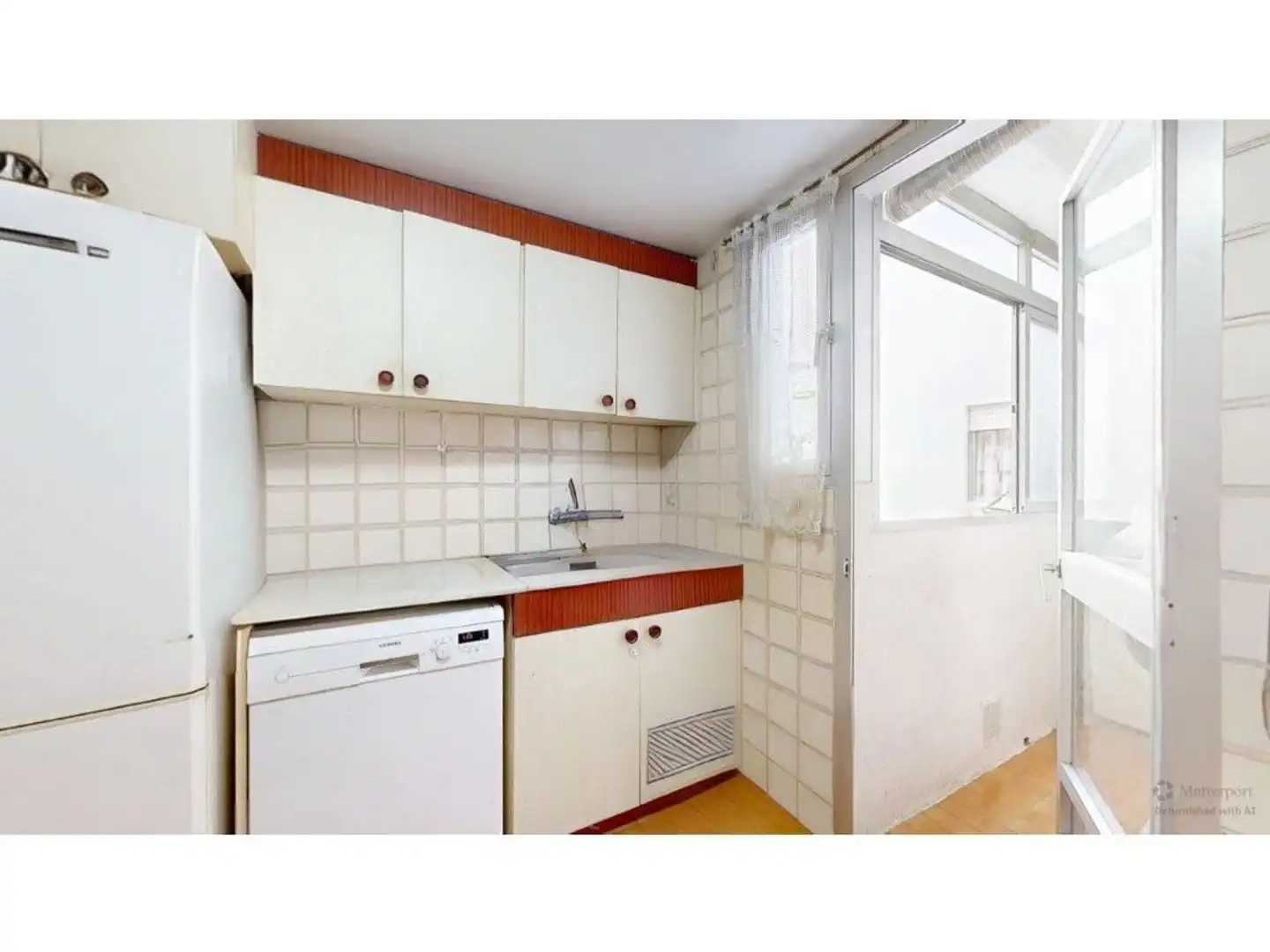 Kitchen of Flat for sale in Valencia  with Air Conditioner