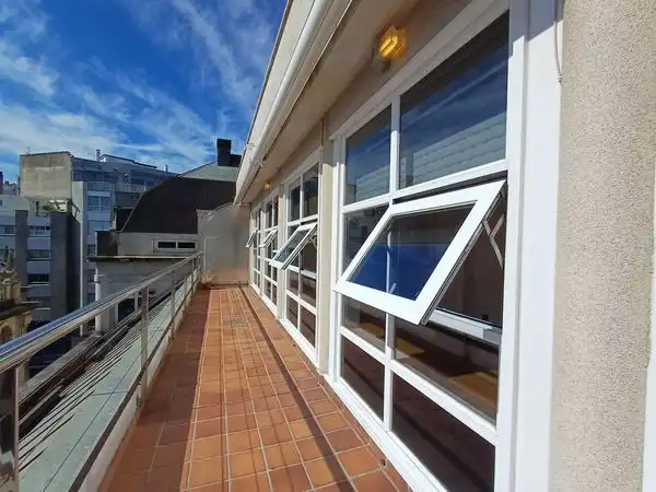 Exterior view of Apartments for sale in Vigo   with Heating, Parquet flooring and Terrace