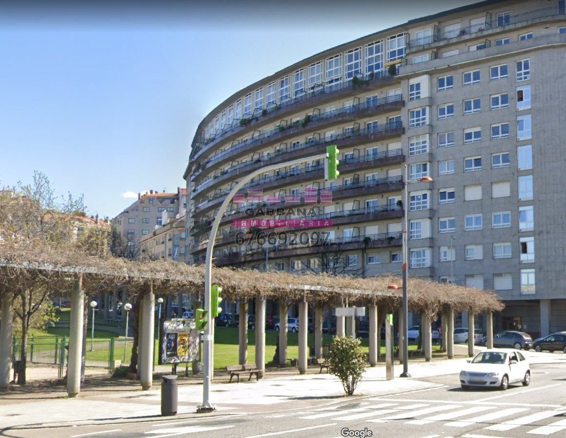 Exterior view of Flat to rent in Vigo   with Heating, Parquet flooring and Storage room
