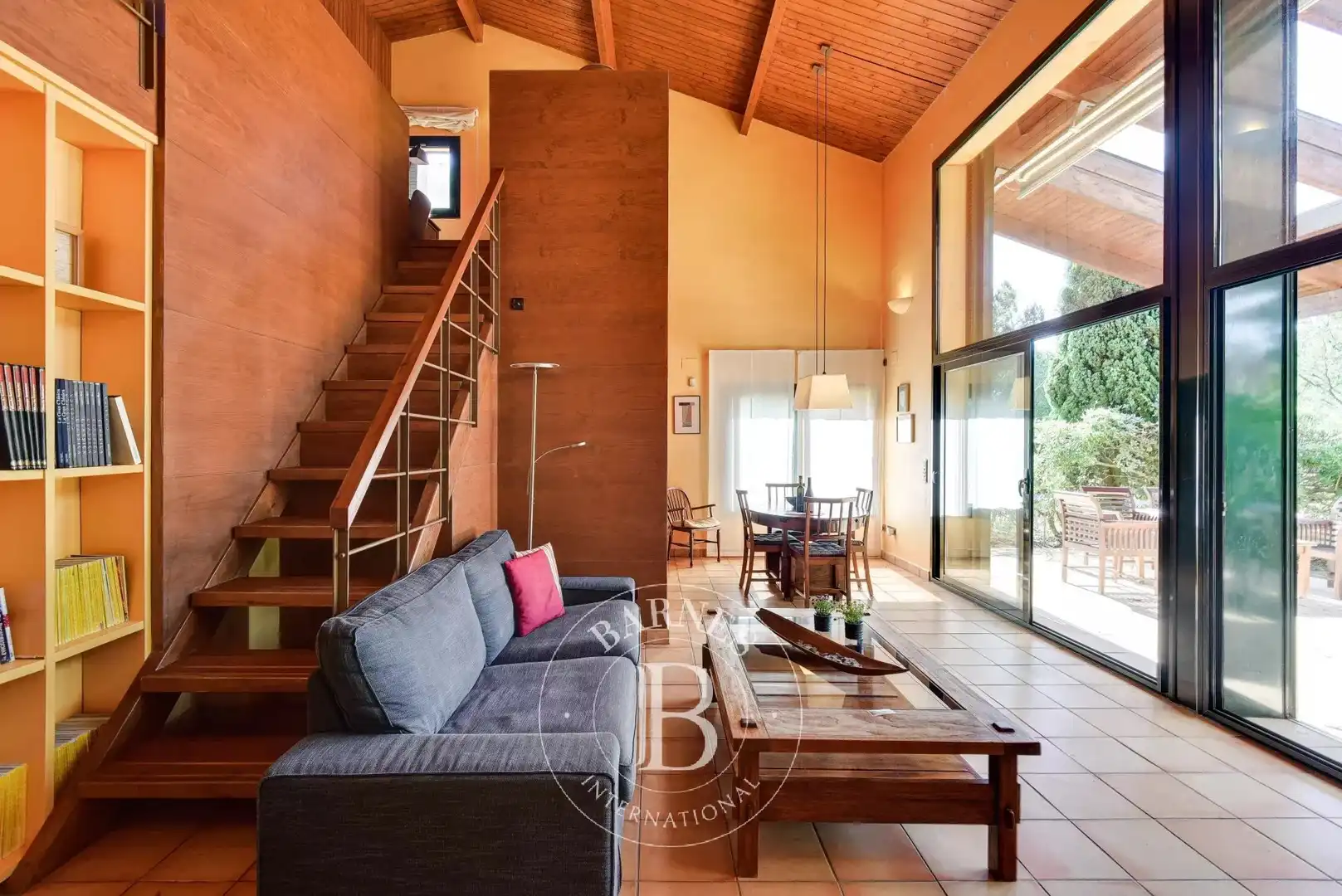 Living room of Country homes for sale in Capmany  with Heating, Private garden and Swimming Pool