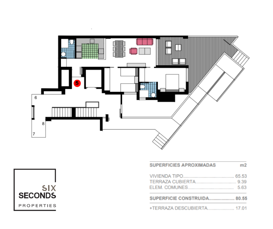 Apartment for sale in Dénia  with Terrace and Swimming Pool