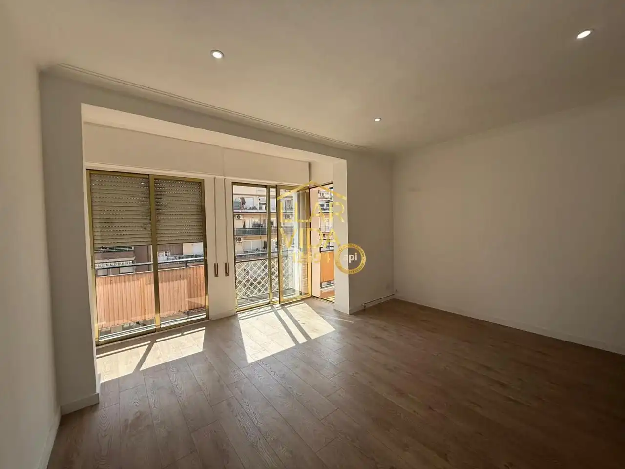 Schlafzimmer von Wohnung zum Verkauf in Lleida mit Heizung, Parkett und Balkon