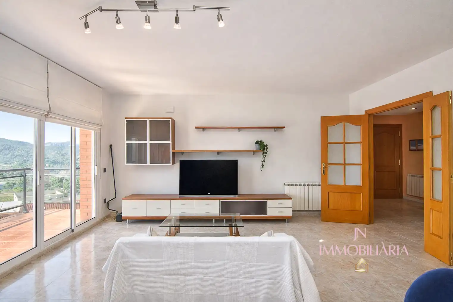 Wohnzimmer von Maisonette zum Verkauf in Esparreguera mit Klimaanlage, Heizung und Terrasse