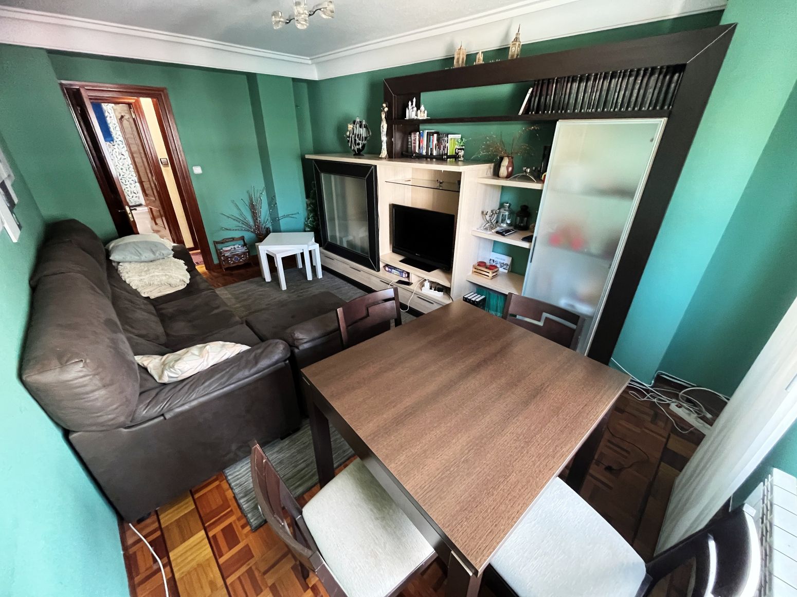Living room of Flat to rent in Avilés  with Heating