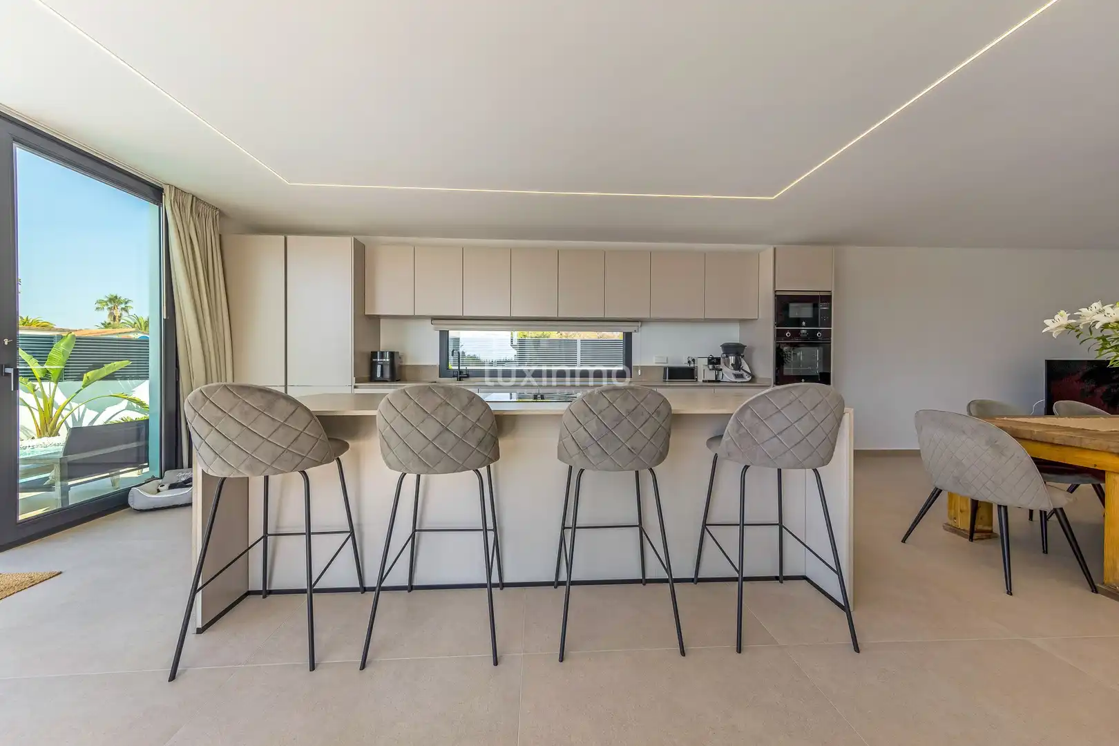 Cocina de Casa o chalet en venta en La Nucia con Aire acondicionado, Calefacción y Terraza
