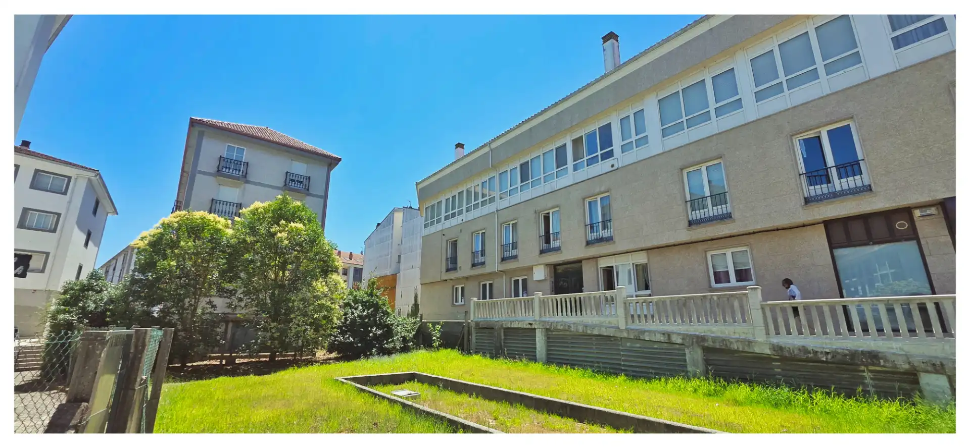 Exterior view of Flat for sale in Ames  with Heating, Furnished and Oven