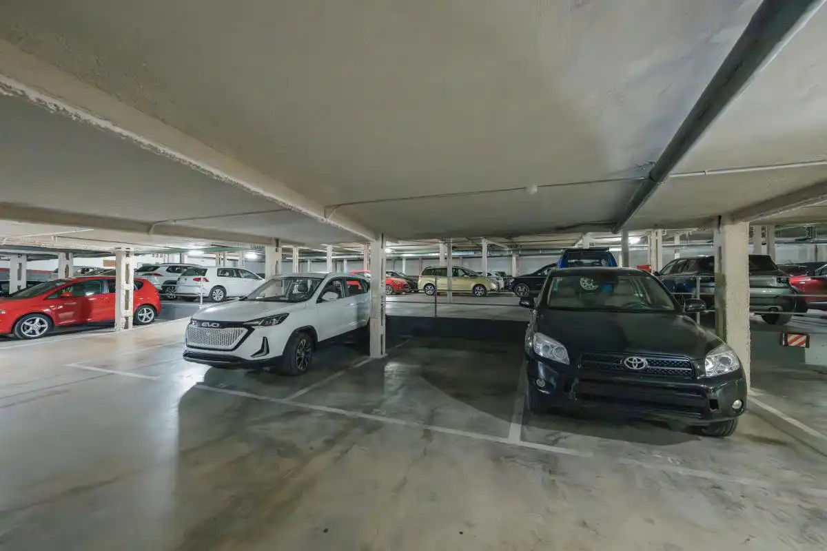Parking of Flat for sale in Ibi  with Heating and Storage room