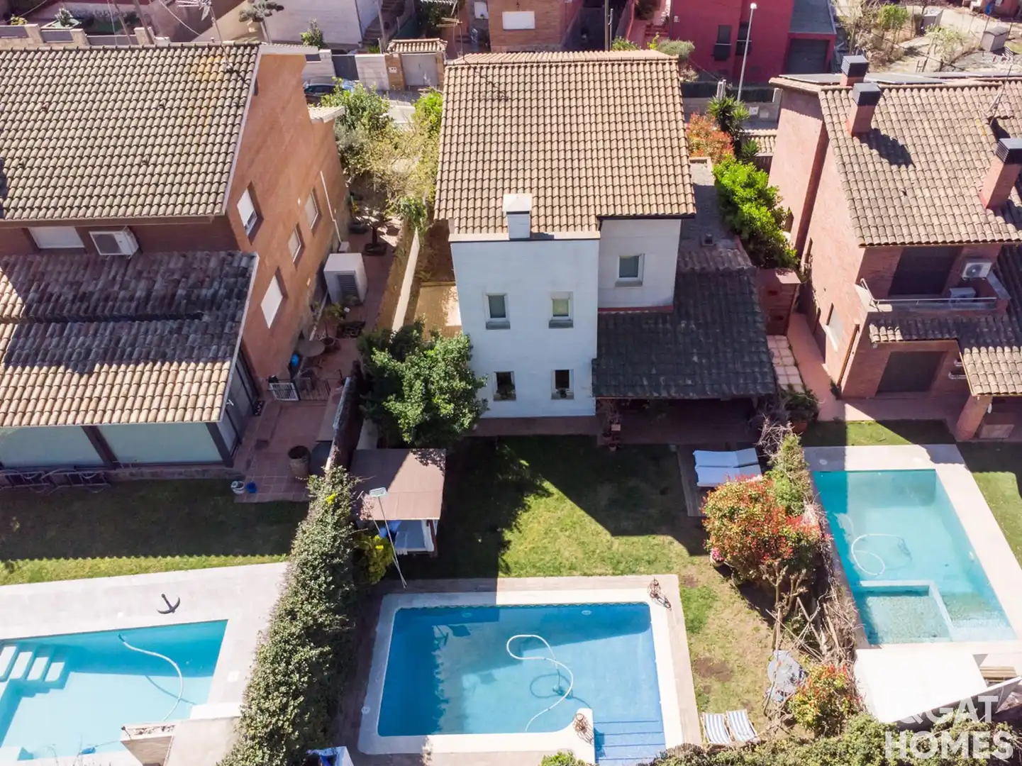 Jardí de Casa o xalet en venda en Rubí amb Calefacció, Terrassa i Traster