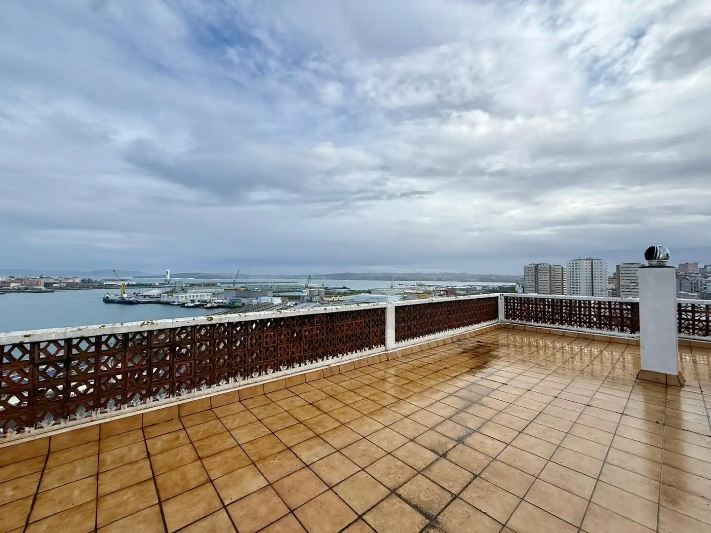 Terrace of Flat for sale in A Coruña Capital   with Heating, Terrace and Storage room