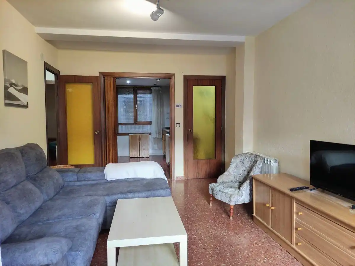 Sala d'estar de Pis en venda en Aínsa-Sobrarbe amb Calefacció, Terrassa i Traster
