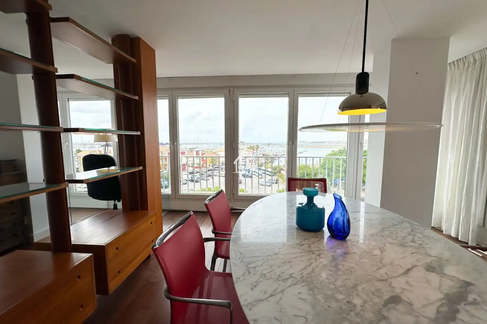 Comedor de Piso de alquiler en Torrevieja con Parquet, Terraza y Piscina