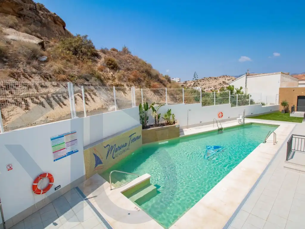 Piscina de Apartament en venda en Pulpí amb Aire condicionat i Terrassa