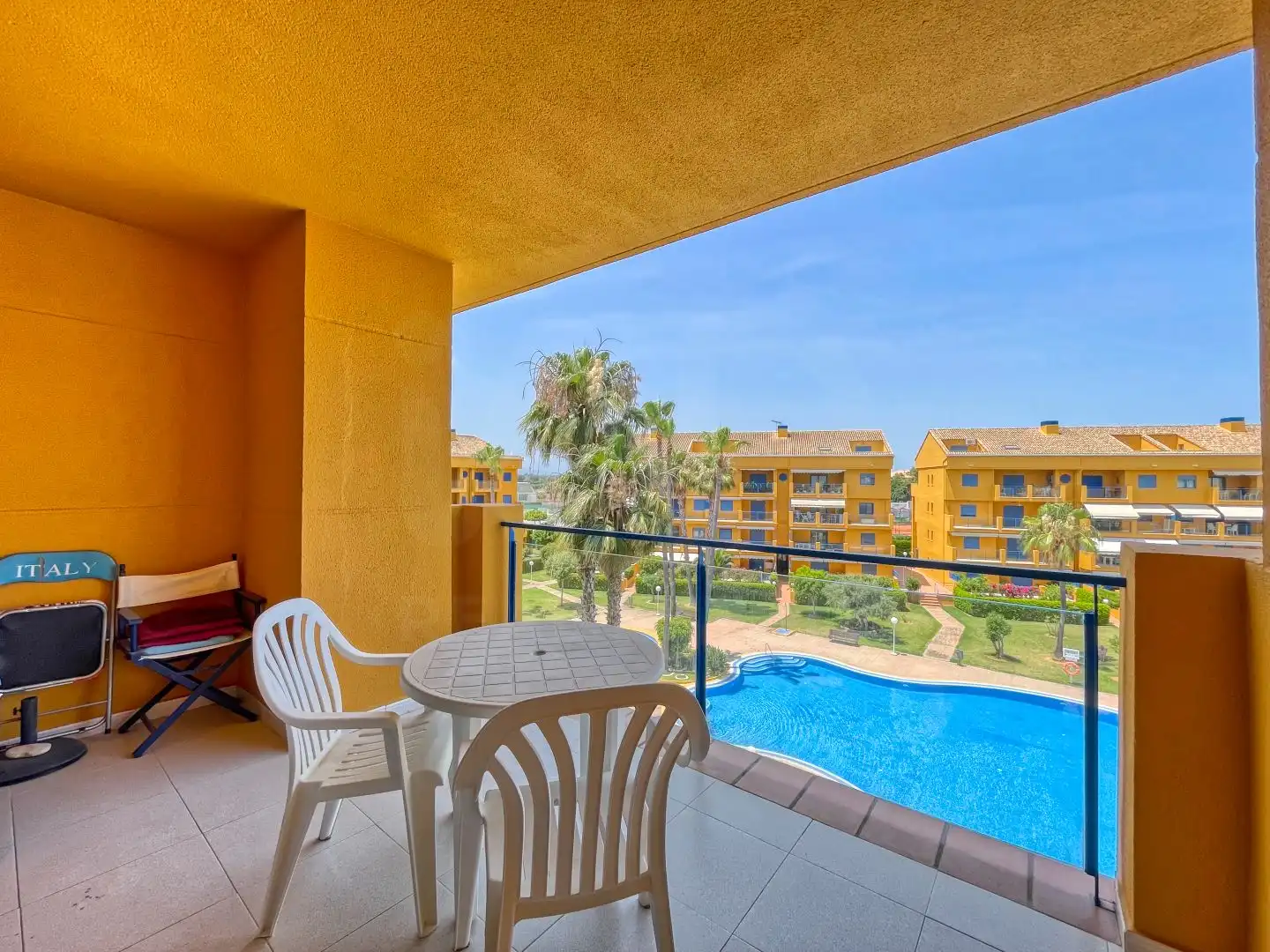 Terrasse von Dachboden zum Verkauf in Dénia mit Klimaanlage, Heizung und Terrasse