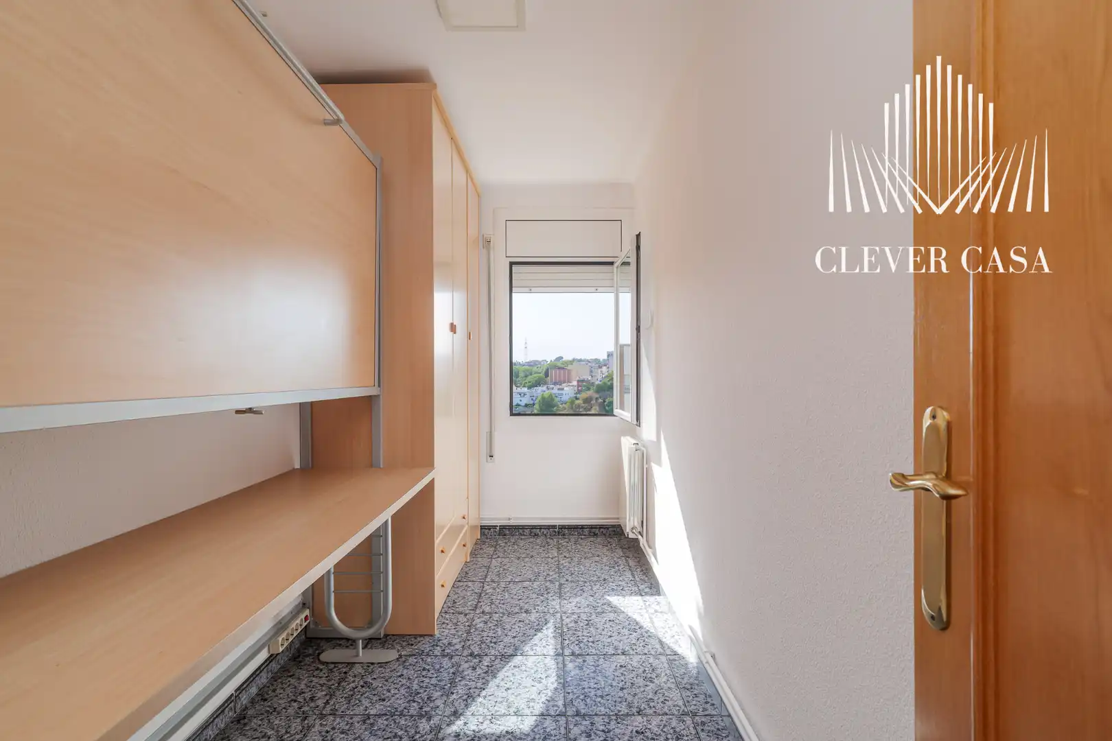 Bedroom of Flat for sale in Rubí  with Heating, Terrace and Furnished