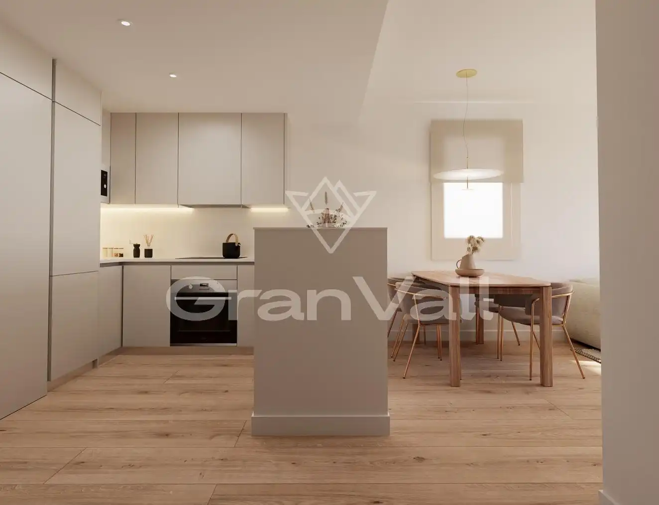 Cuina de Apartament en venda en Puigcerdà amb Parquet, Traster i Balcó