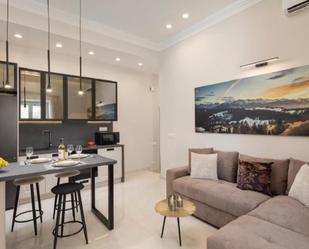 Living room of Flat to rent in Sabadell  with Air Conditioner, Furnished and Pets allowed