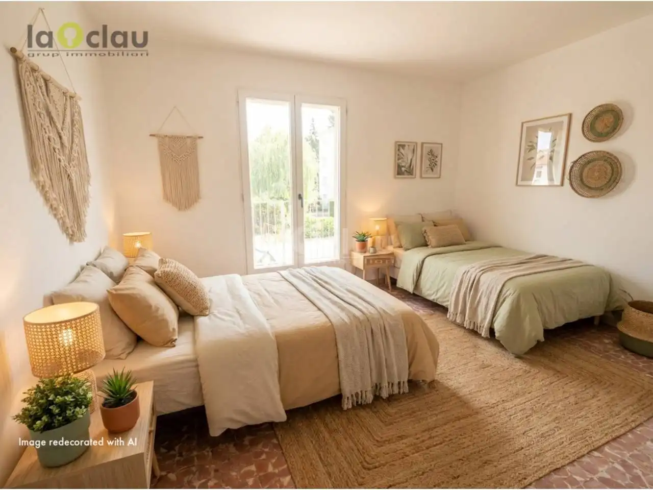 Dormitori de Casa adosada en venda en Seva amb Aire condicionat, Jardí privat i Terrassa