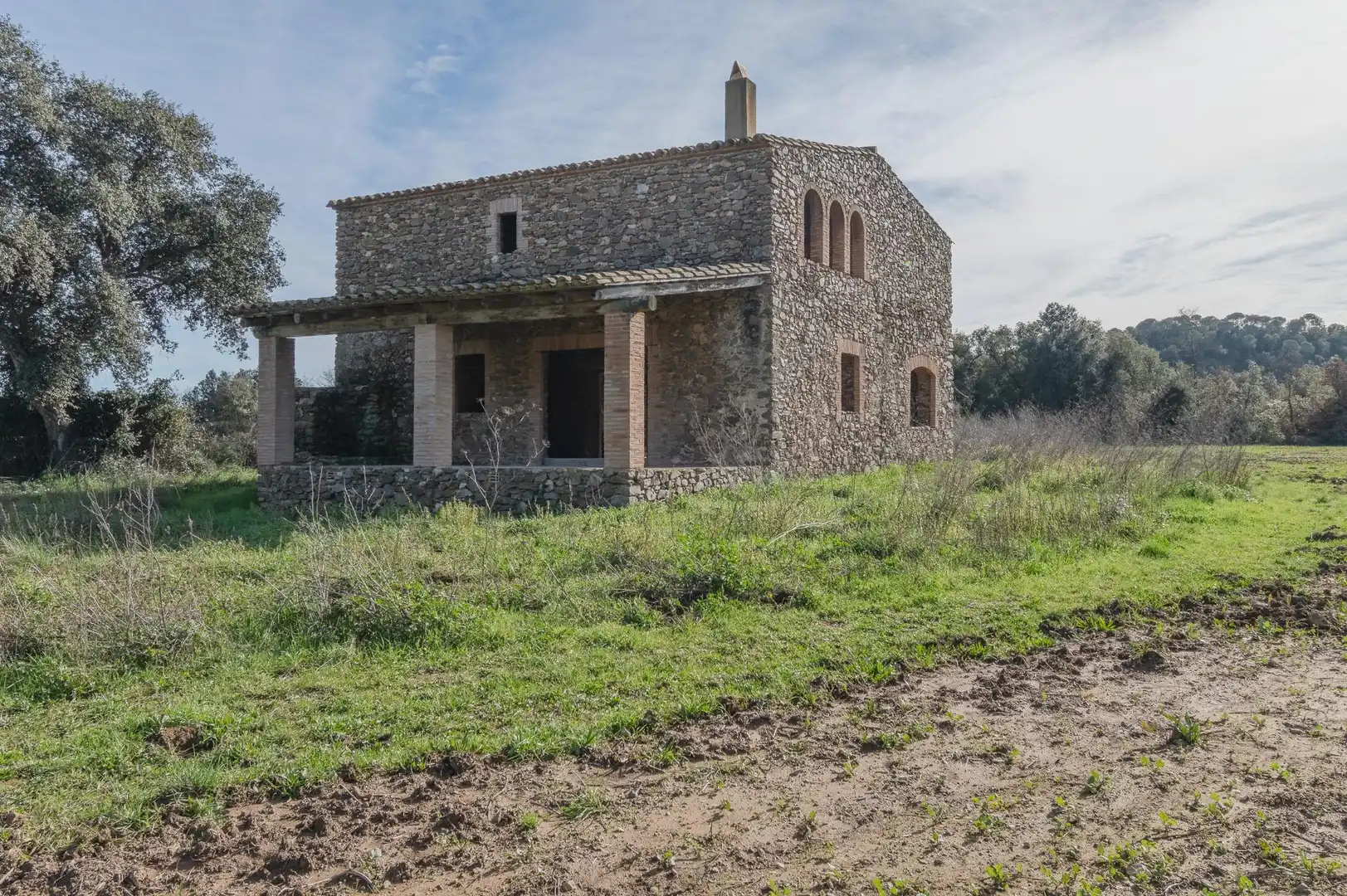Vista exterior de Finca rústica en venda en Cruïlles, Monells I Sant Sadurní de L'Heura