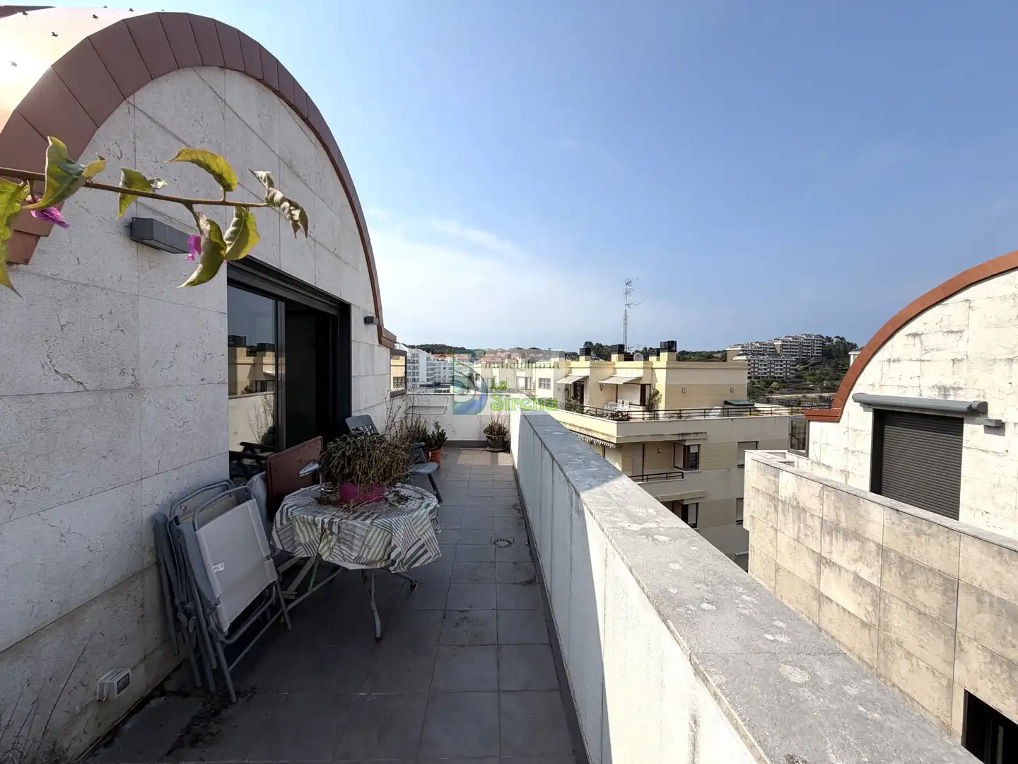 Terrasse von Wohnung zum Verkauf in Castro-Urdiales mit Heizung, Terrasse und Schwimmbad