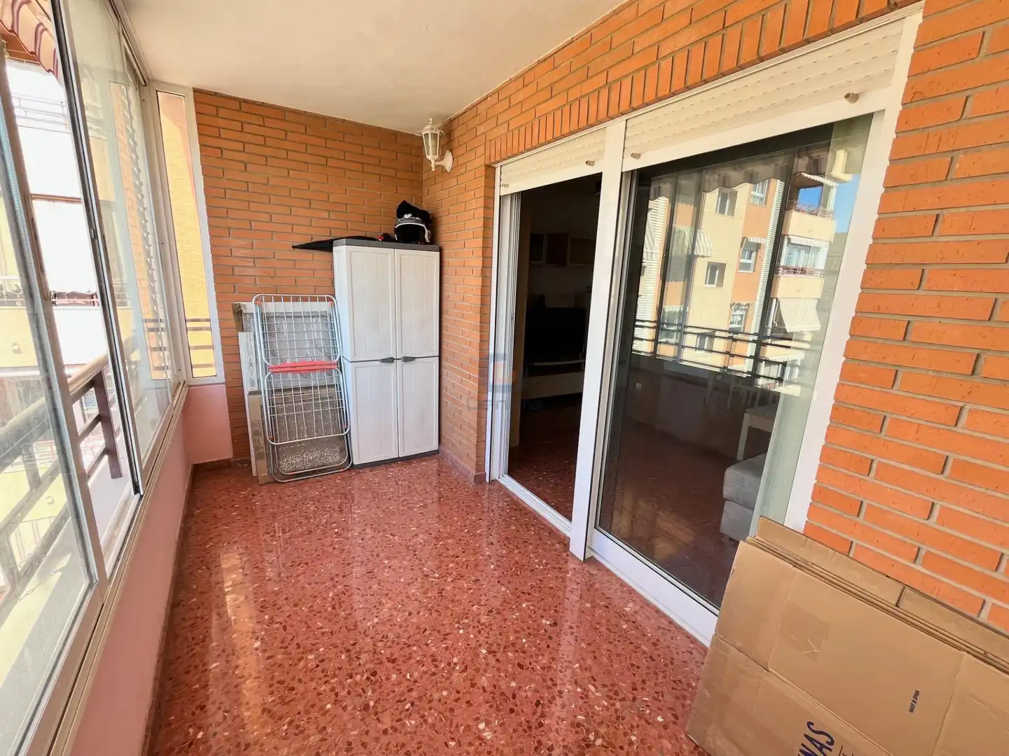 Terraza de Piso en venta en Alicante / Alacant con Jardín privado, Terraza y Piscina comunitaria