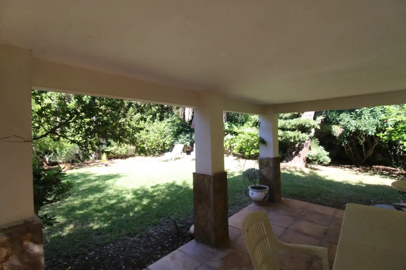 Terraza de Casa o chalet en venta en Moraira con Aire acondicionado, Calefacción y Jardín privado