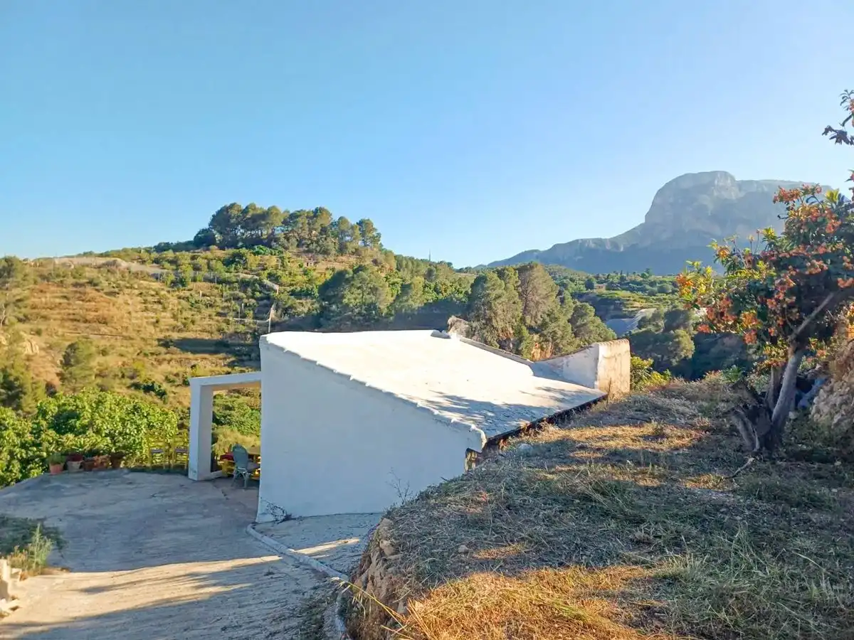 Vista exterior de Finca rústica en venta en Polop