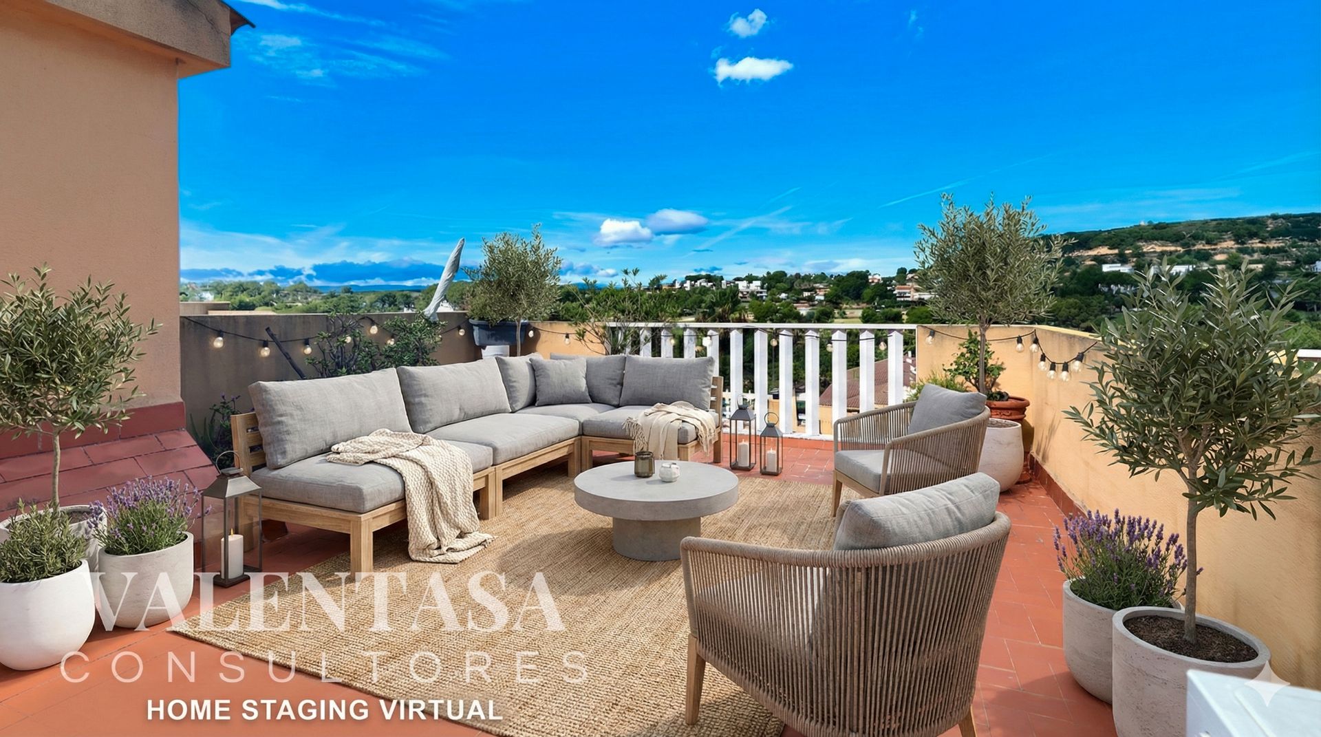 Terrassa de Casa adosada en venda en Chiva amb Aire condicionat, Jardí privat i Terrassa