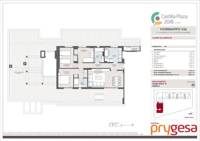 Atico en Venta en Calle Higuera, 1 en El Cantizal