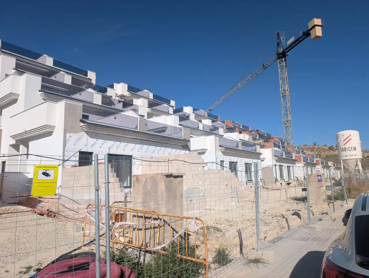 Vista exterior de Piso en venta en Mutxamel con Aire acondicionado, Terraza y Amueblado