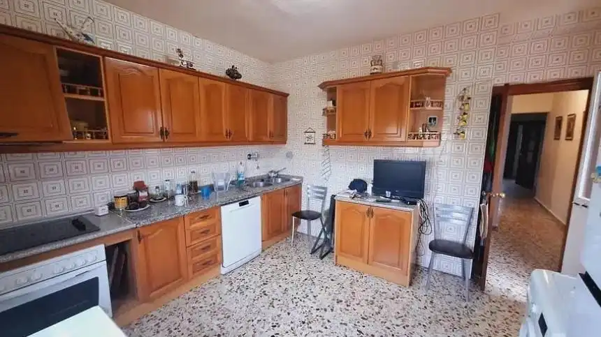 Cocina de Casa adosada en venta en Málaga con Aire acondicionado y Terraza