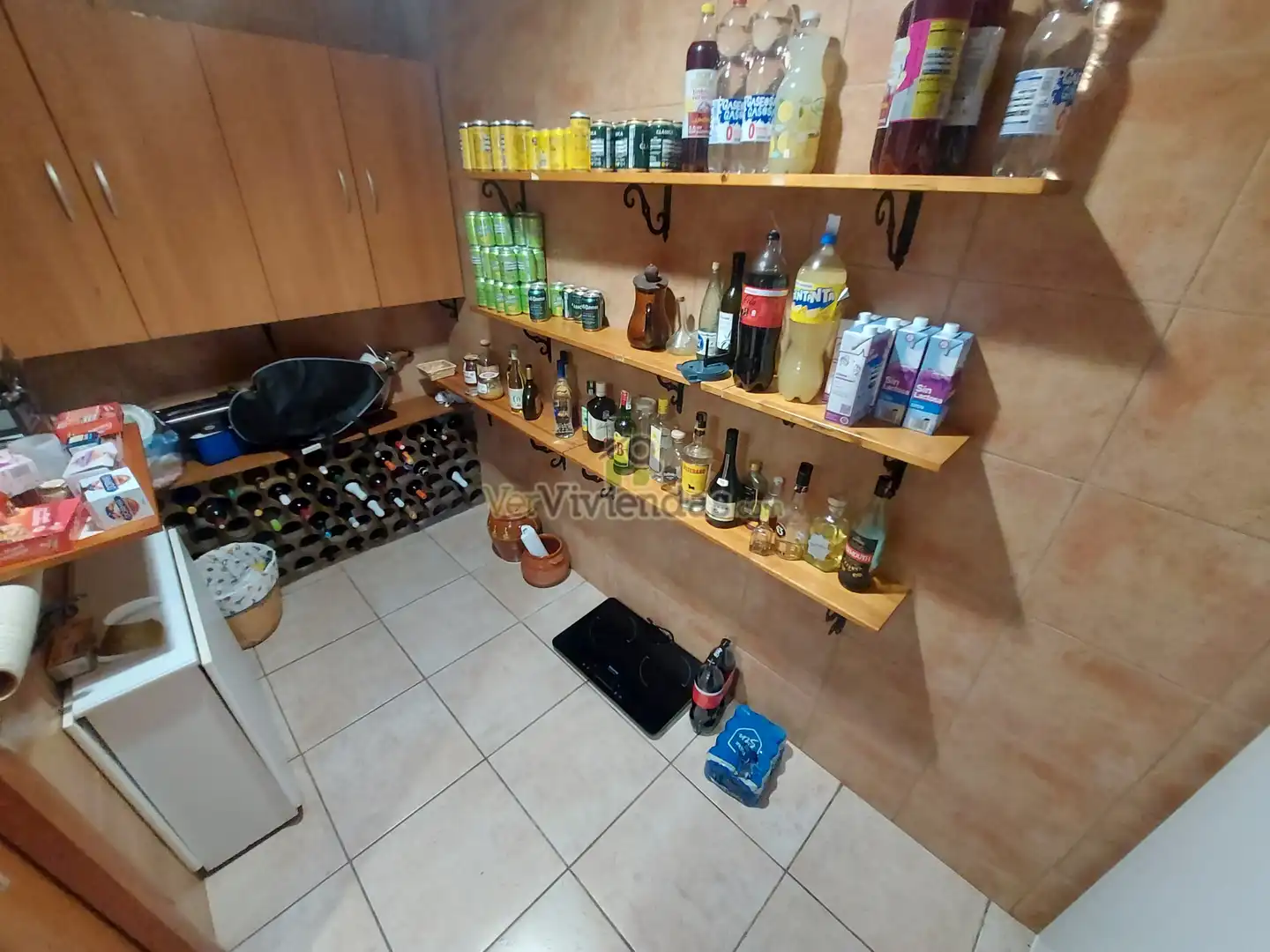Cuina de Casa o xalet en venda en Vallirana amb Aire condicionat, Calefacció i Jardí privat