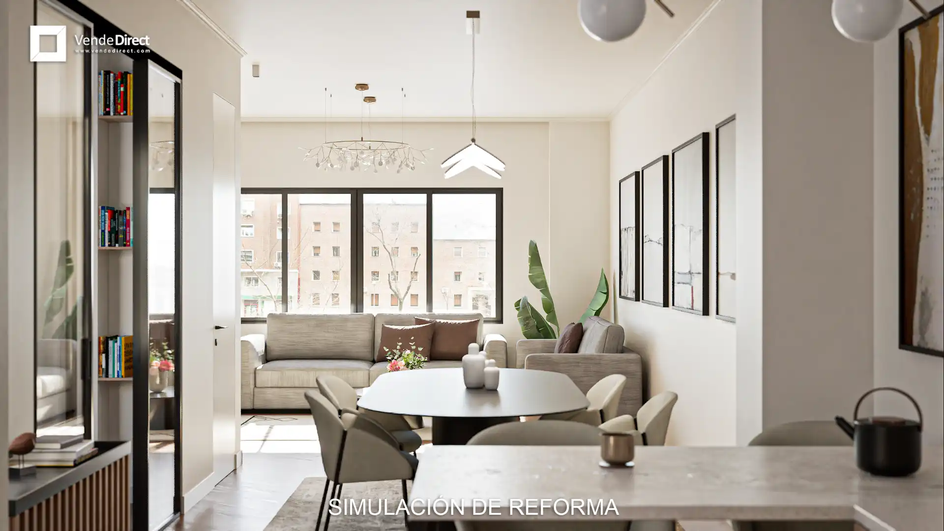 Sala de estar de Piso en venta en Madrid con Aire acondicionado, Calefacción y Alarma