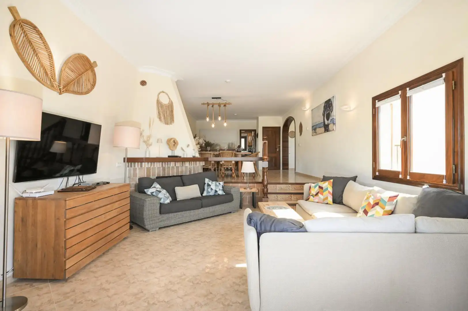 Wohnzimmer von Country house zum Verkauf in Capdepera mit Heizung, Terrasse und Abstellraum