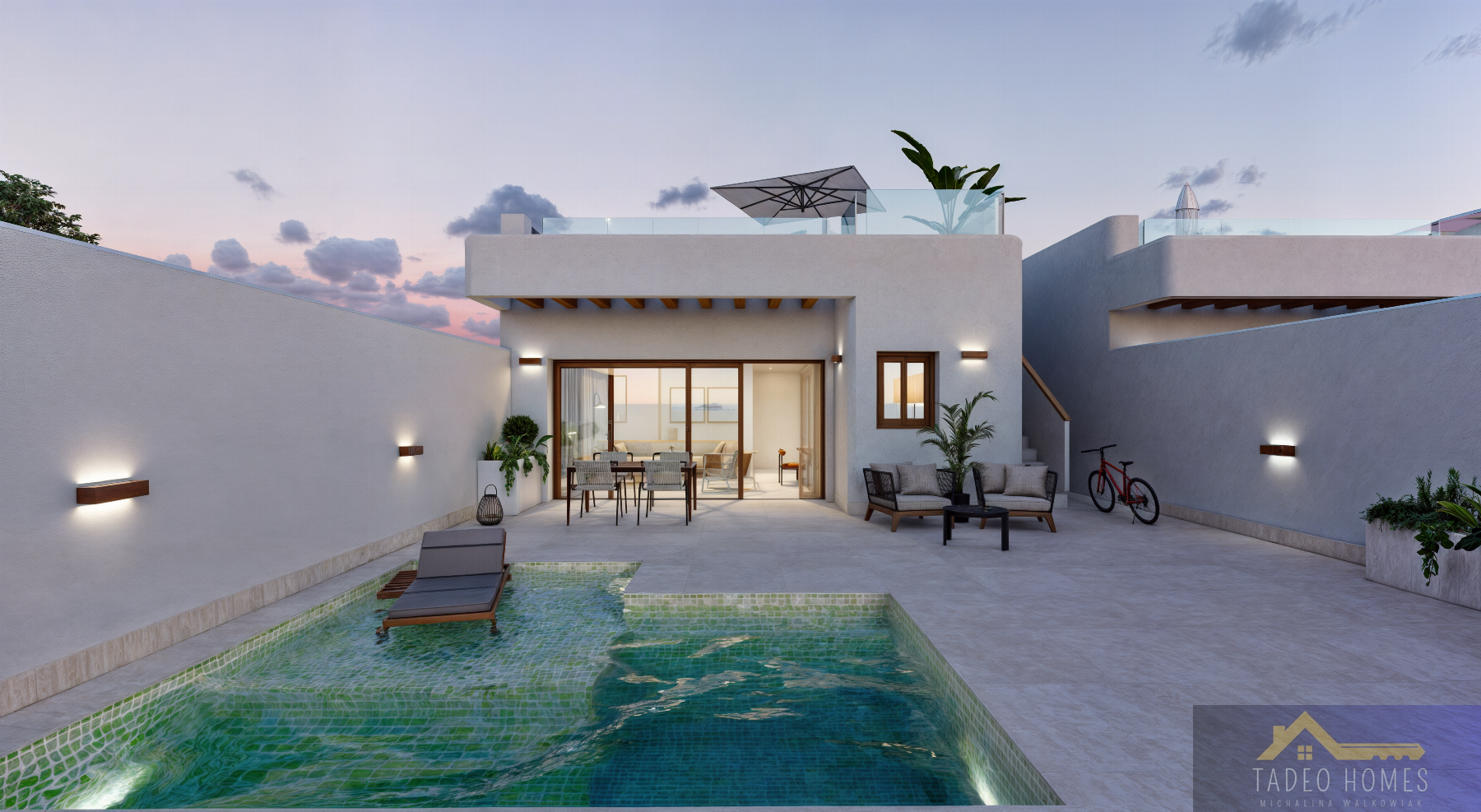 Terraza de Casa o chalet en venta en Torre-Pacheco con Aire acondicionado, Calefacción y Terraza