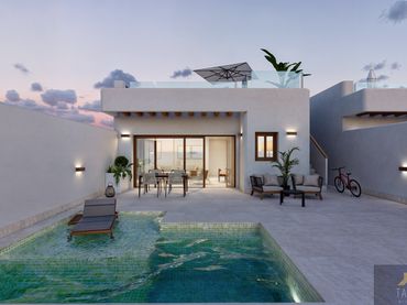 Bungalow amb piscina en venda a Carmen Barbera 5