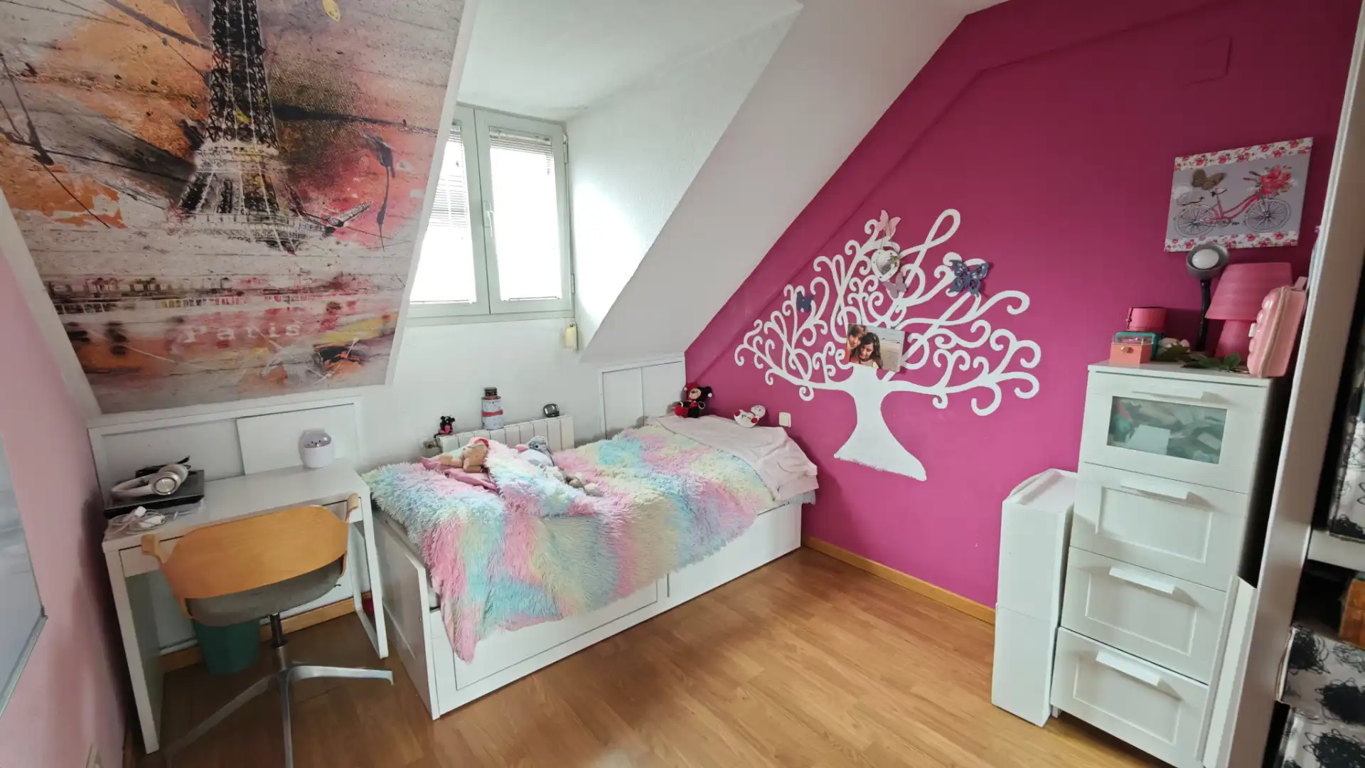 Schlafzimmer von Maisonette zum Verkauf in Leganés mit Klimaanlage, Heizung und Parkett