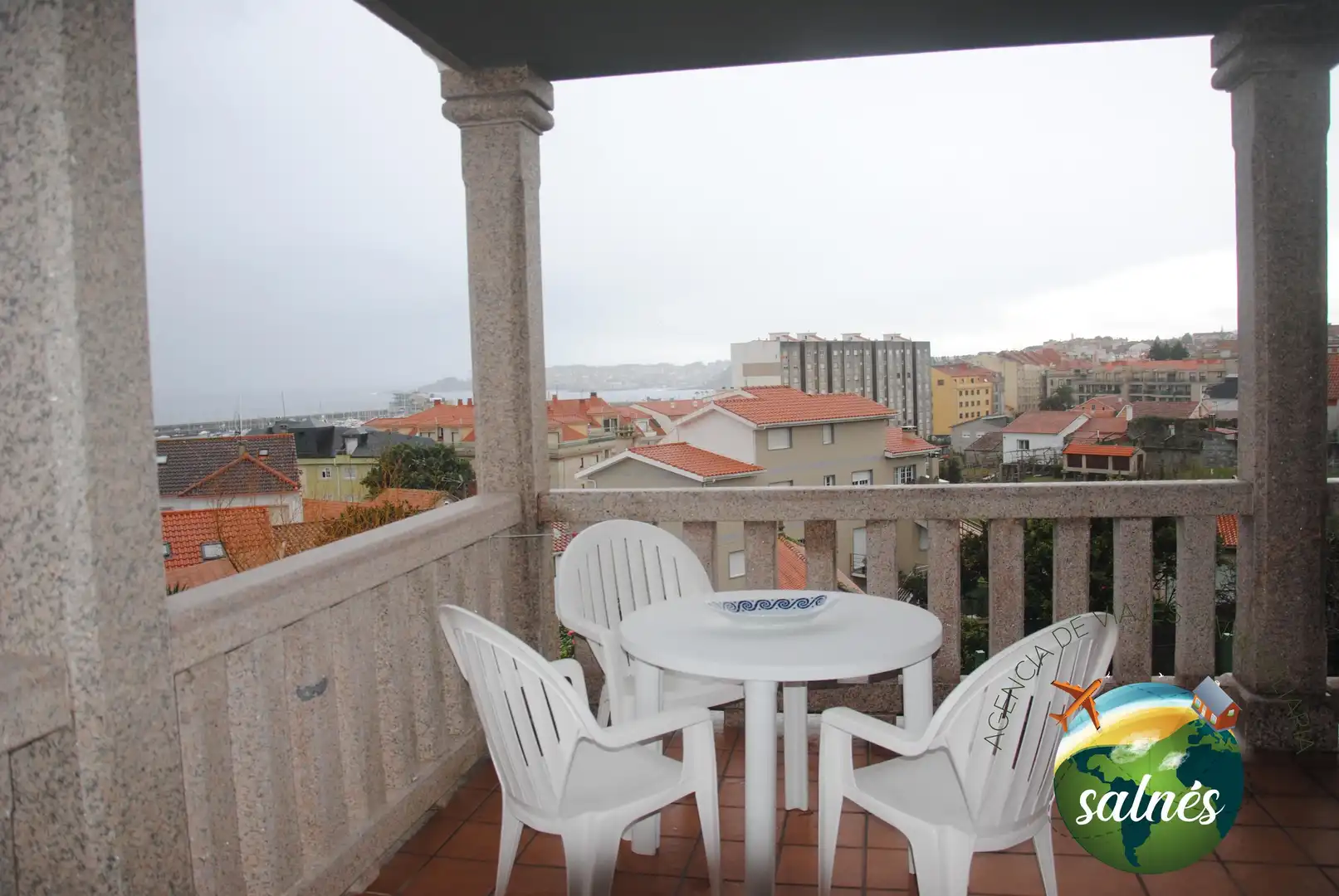 Terrace of Houses for rent in Sanxenxo  with Private garden, Terrace and Furnished
