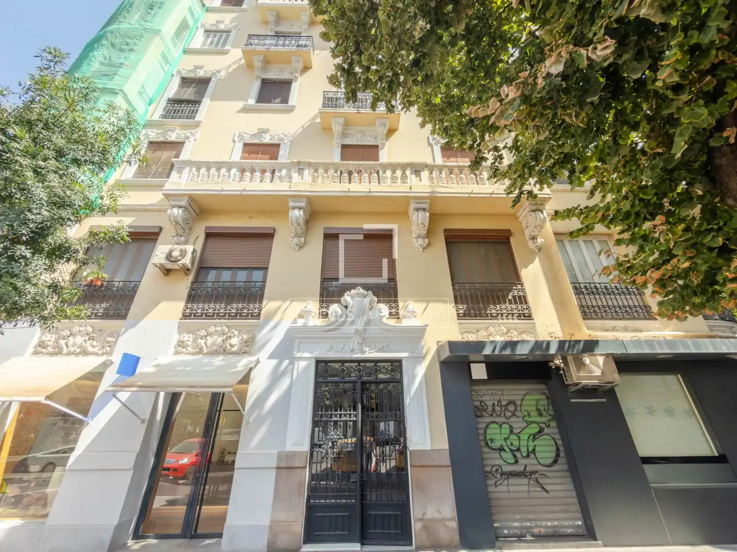 Vista exterior de Piso de alquiler en Valencia con Aire acondicionado, Amueblado y Balcón